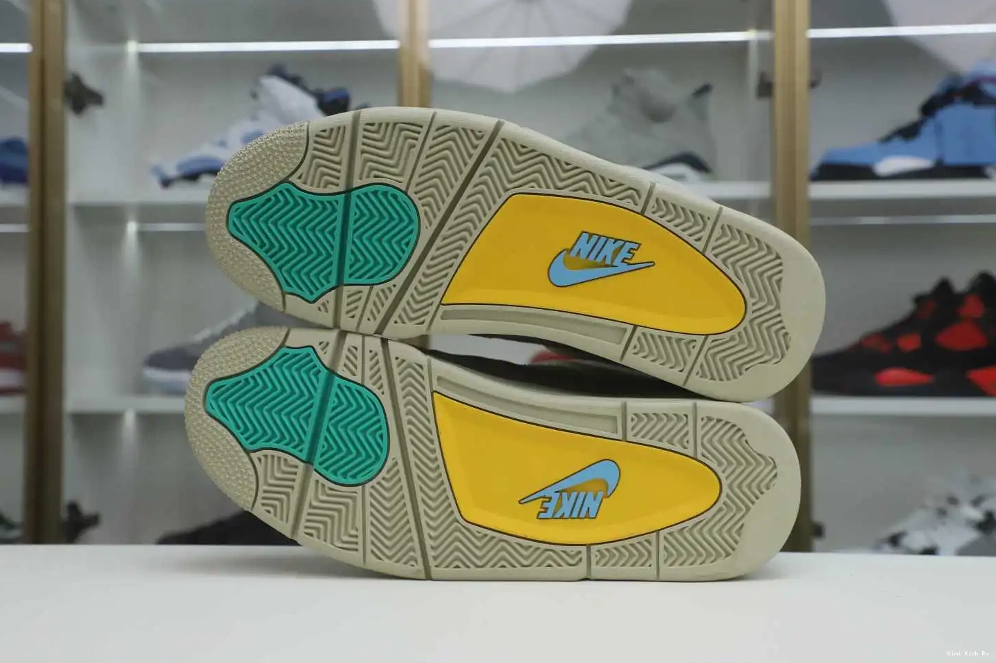 UNION RETRO 'TAUPE LA Kimikick AIR JORDAN HAZE' 4 X 0725